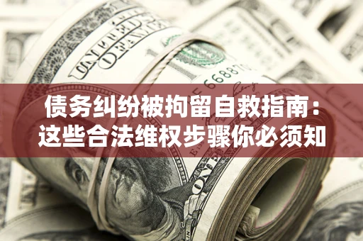济南债务纠纷被拘留自救指南：这些合法维权步骤你必须知道！