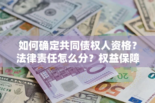 济南如何确定共同债权人资格？法律责任怎么分？权益保障技巧揭秘！
