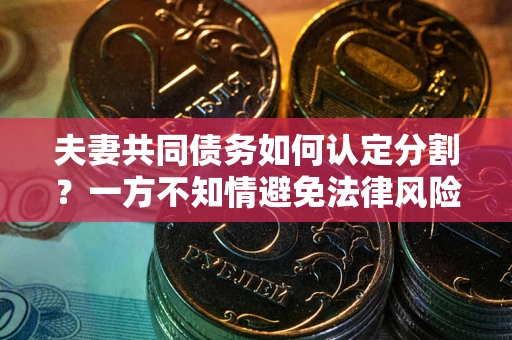济南夫妻共同债务如何认定分割？一方不知情避免法律风险必看！